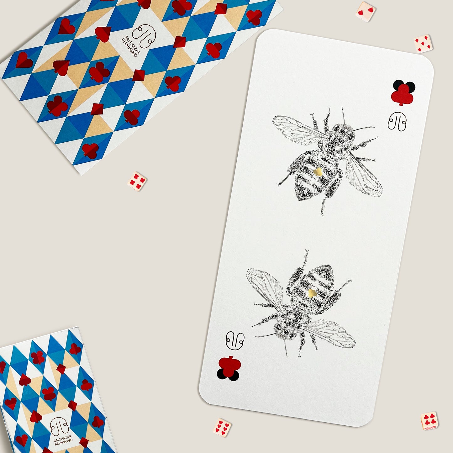 CARTE ABEILLE-TOTEM ♣ Balthazar Bel Hasard