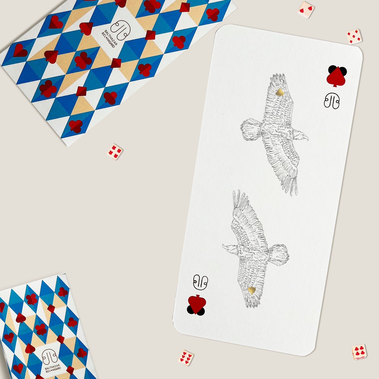 CARTE AIGLE-TOTEM ♠ Balthazar Bel Hasard