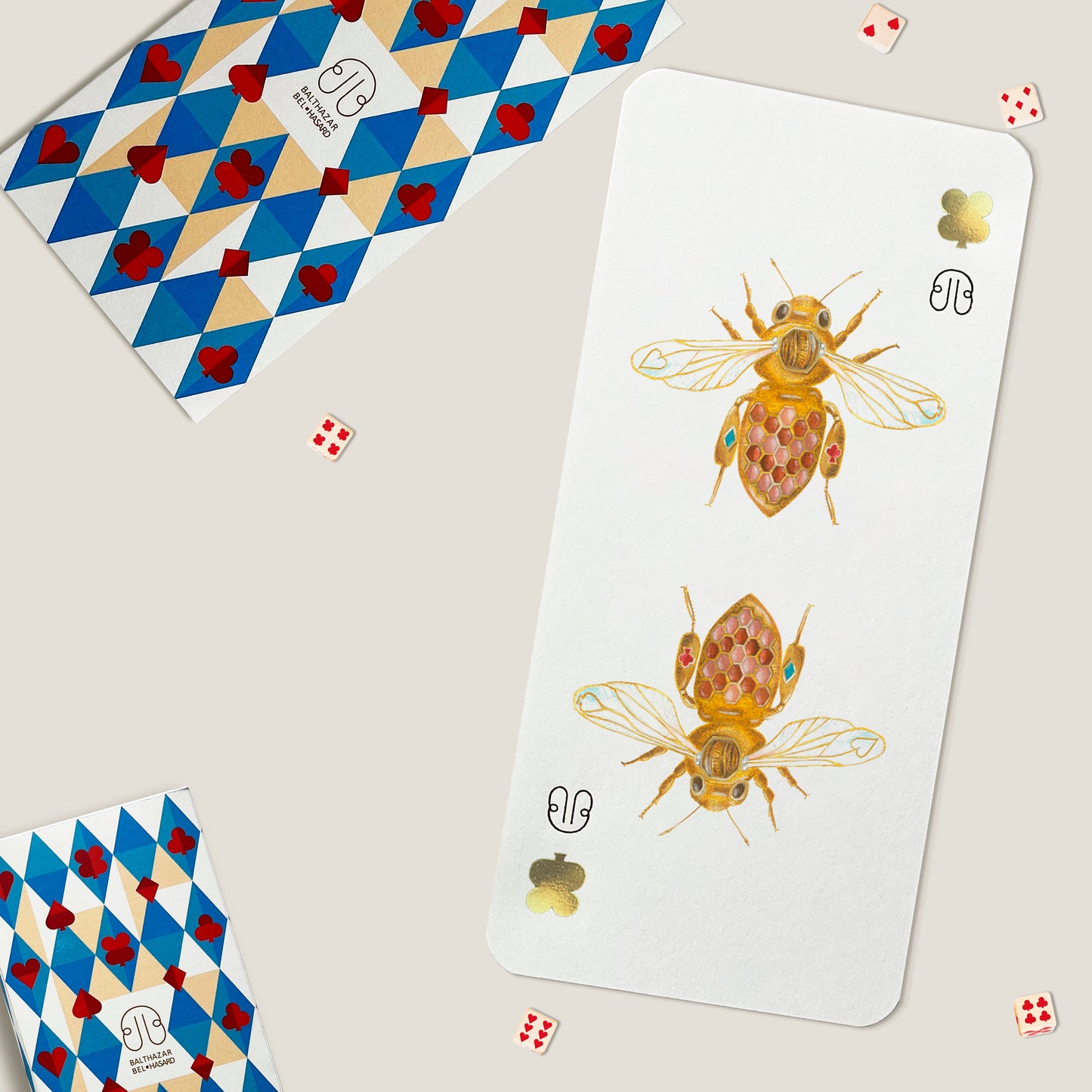 CARTE ABEILLE-TOTEM CollectOR N°2 Balthazar Bel Hasard