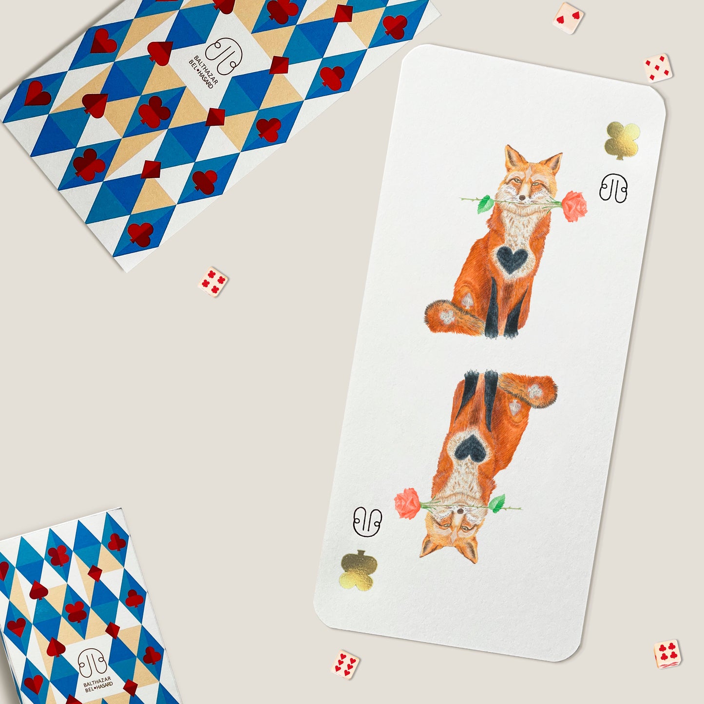CARTE RENARD-TOTEM CollectOR N°2 Balthazar Bel Hasard