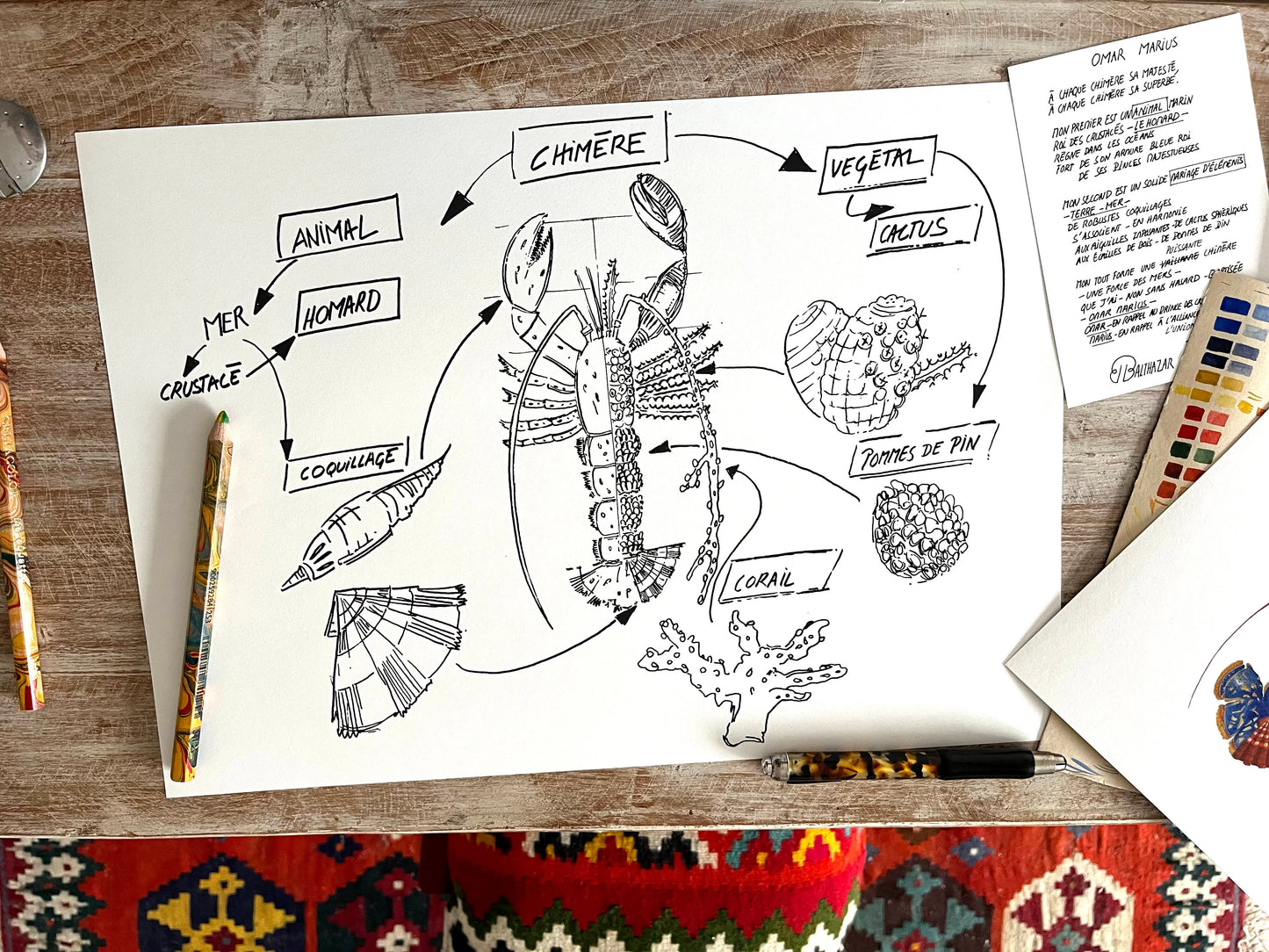 OMAR MARIUS Balthazar Bel Hasard