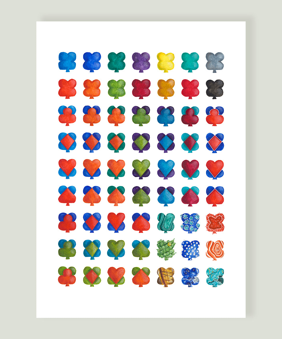 ART MURAL-BALTHAZAR BEL HASARD-COLLECTIONS PORTE-BONHEUR