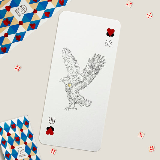 CARTE AIGLE-TOTEM ♥ N°1 Balthazar Bel Hasard