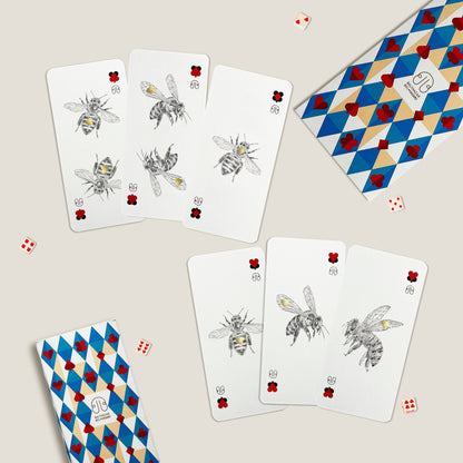 CARTE ABEILLE-TOTEM paquet x3 x6 BALTHAZAR BEL HASARD