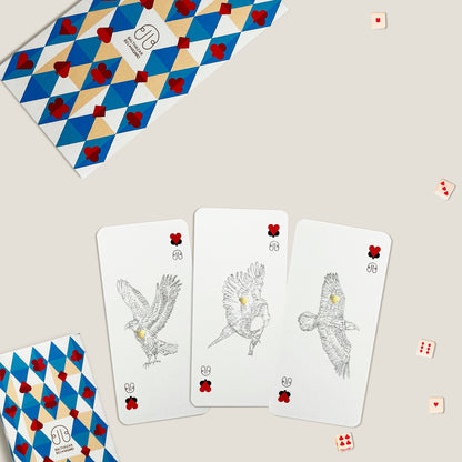 CARTE AIGLE-TOTEM paquet x3 x6 BALTHAZAR BEL HASARD