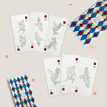 CARTE AIGLE-TOTEM paquet x3 x6 BALTHAZAR BEL HASARD