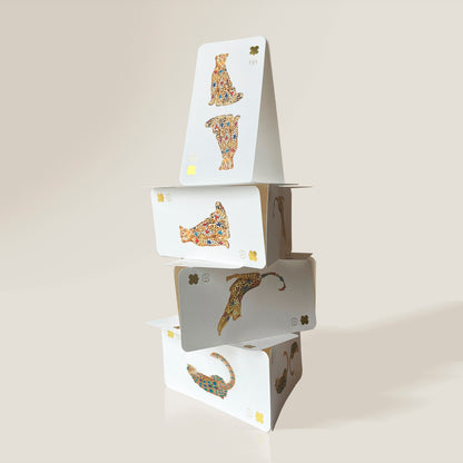 CARTE LEOPARD-TOTEM ♠ Balthazar Bel Hasard