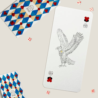 CARTE AIGLE-TOTEM ♥ N°1 Balthazar Bel Hasard