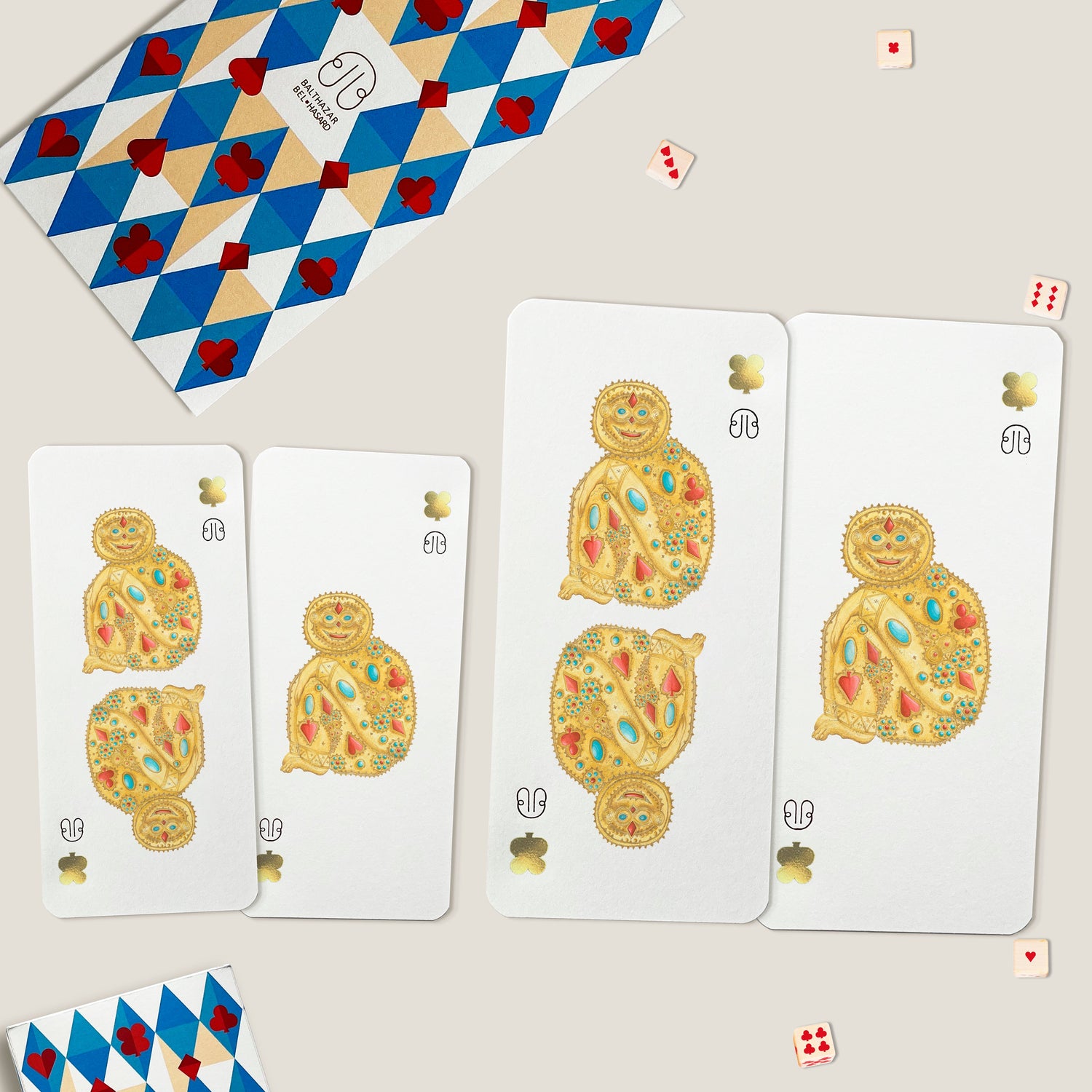 CARTE SINGE-TOTEM paquet x3 x6 BALTHAZAR BEL HASARD