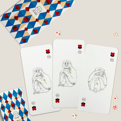 CARTE SINGE-TOTEM paquet x3 x6 BALTHAZAR BEL HASARD