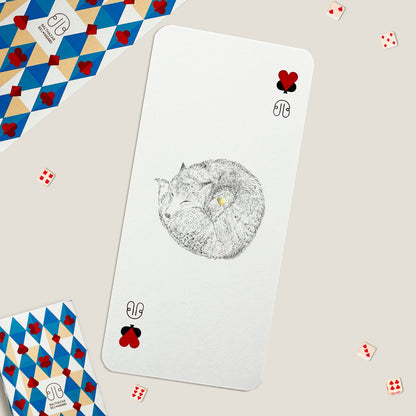 CARTE RENARD-TOTEM ♥ N°2 Balthazar Bel Hasard