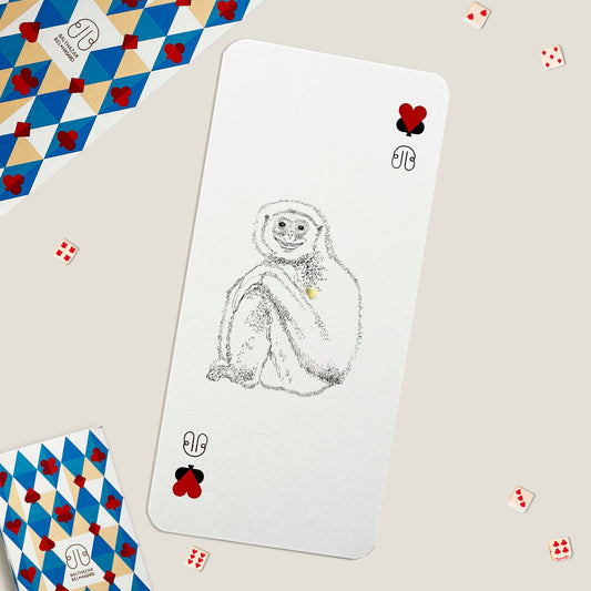 CARTE SINGE-TOTEM ♥ N°2 Balthazar Bel Hasard