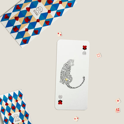 CARTE LEOPARD-TOTEM ♥ N°2 Balthazar Bel Hasard