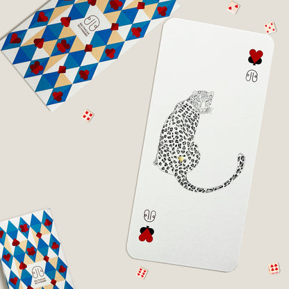 CARTE LEOPARD-TOTEM ♥ N°2 Balthazar Bel Hasard