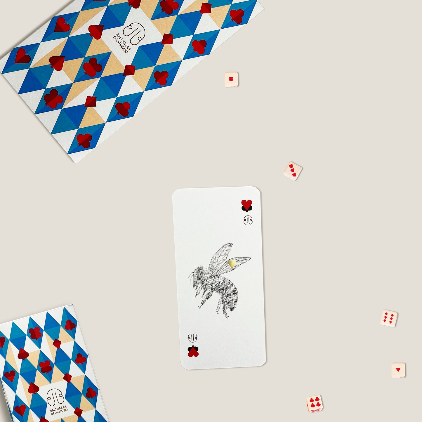 CARTE ABEILLE-TOTEM ♥ N°3 Balthazar Bel Hasard