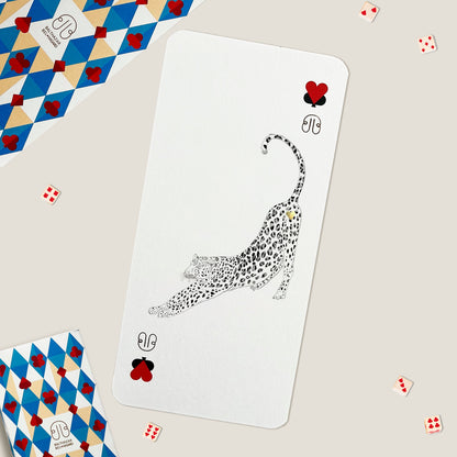 CARTE LEOPARD-TOTEM ♥ N°3 Balthazar Bel Hasard