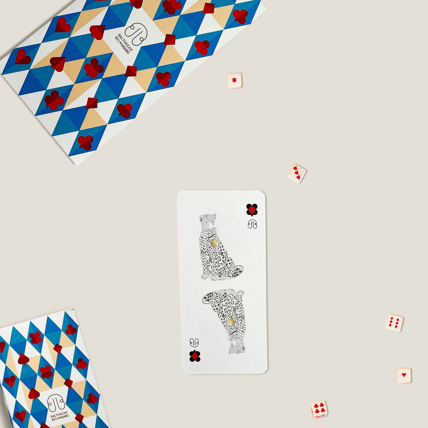 CARTE LEOPARD-TOTEM ♠ Balthazar Bel Hasard