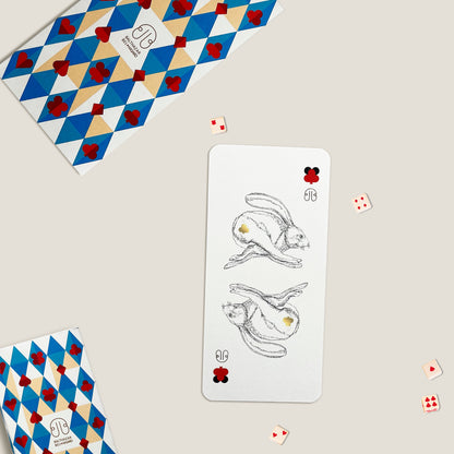 CARTE LAPIN-TOTEM ♣ Balthazar Bel Hasard