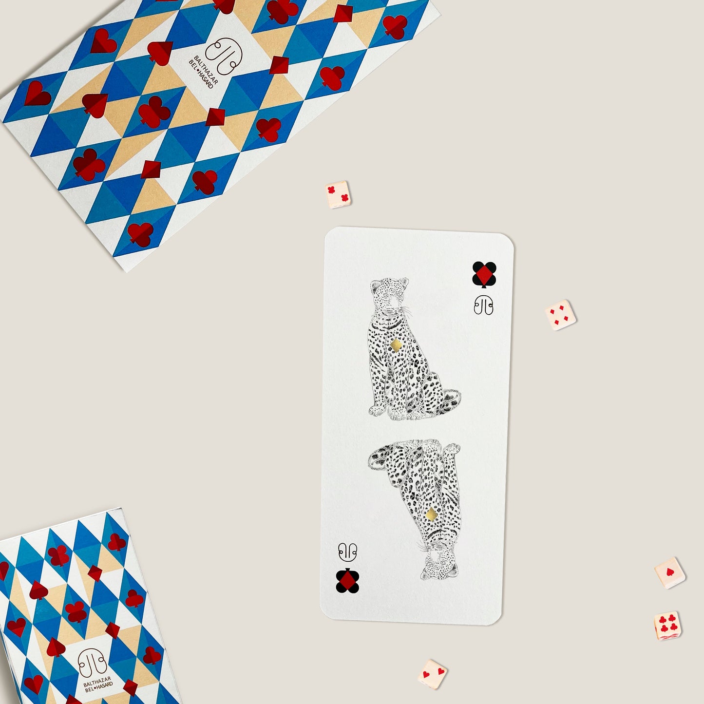 CARTE LEOPARD-TOTEM ♠ Balthazar Bel Hasard