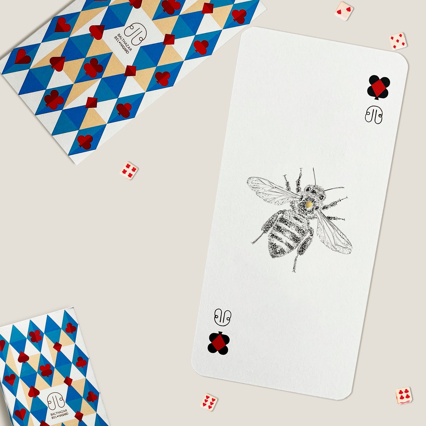 CARTE ABEILLE-TOTEM ♦ Balthazar Bel Hasard