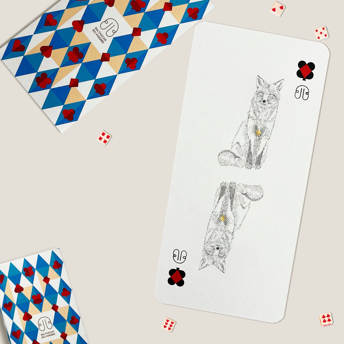 CARTE RENARD-TOTEM ♦ Balthazar Bel Hasard