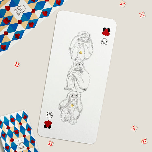 CARTE SINGE-TOTEM ♣ Balthazar Bel Hasard