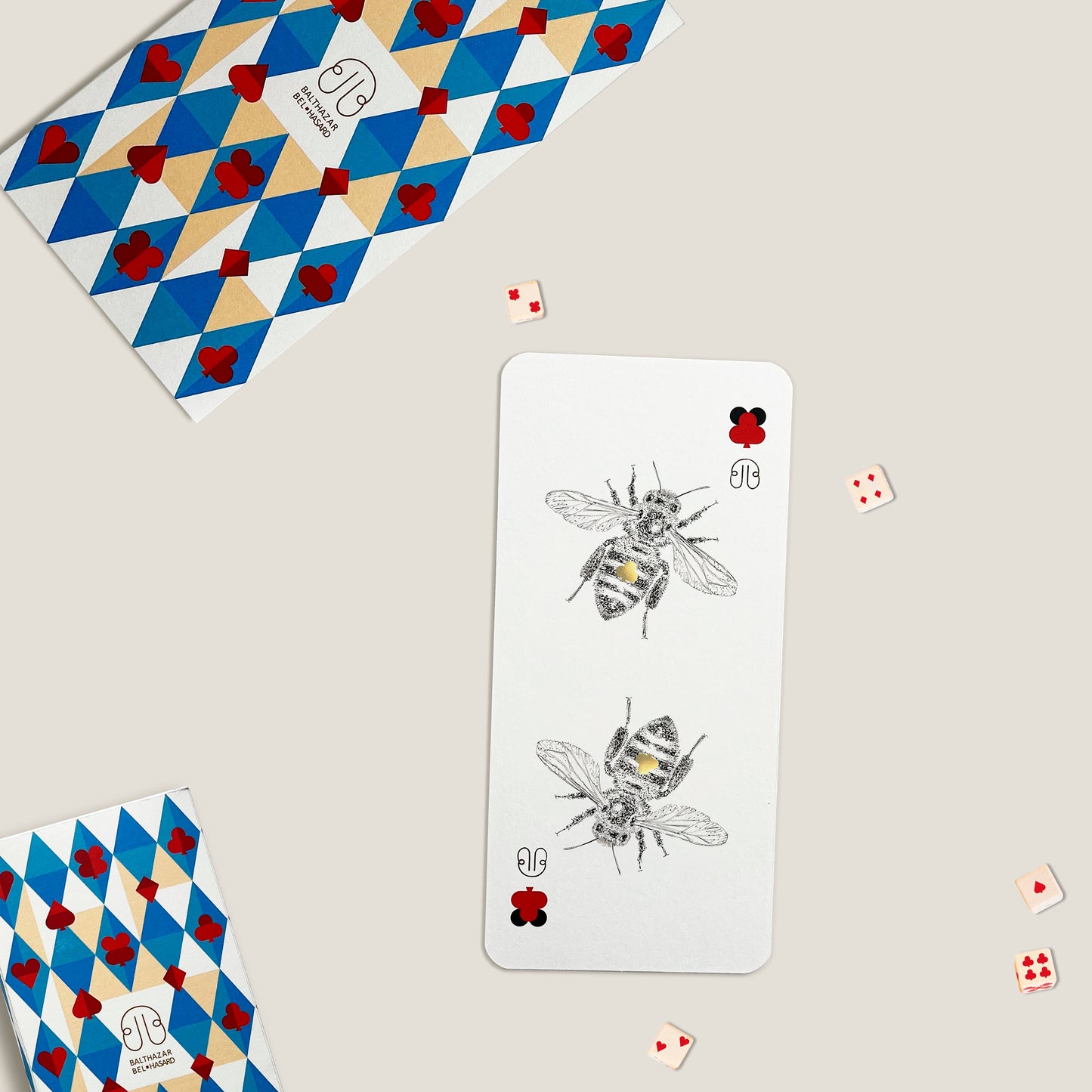 CARTE ABEILLE-TOTEM ♣ Balthazar Bel Hasard