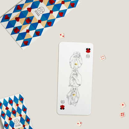 CARTE SINGE-TOTEM ♣ Balthazar Bel Hasard