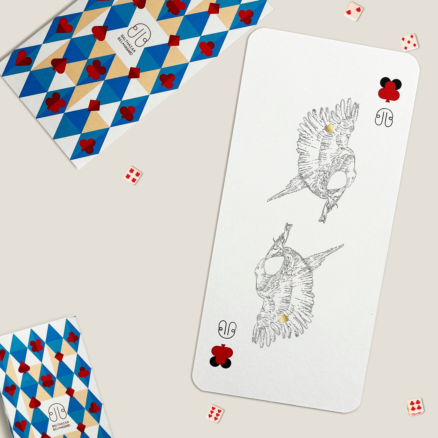 CARTE AIGLE-TOTEM ♣ Balthazar Bel Hasard