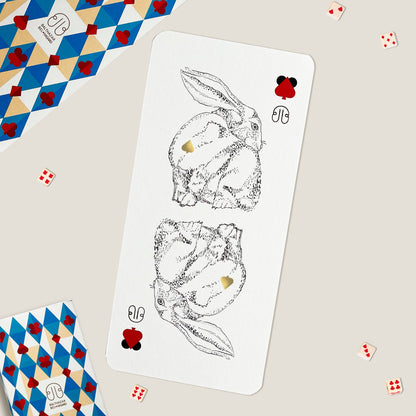 CARTE LAPIN-TOTEM ♠ Balthazar Bel Hasard