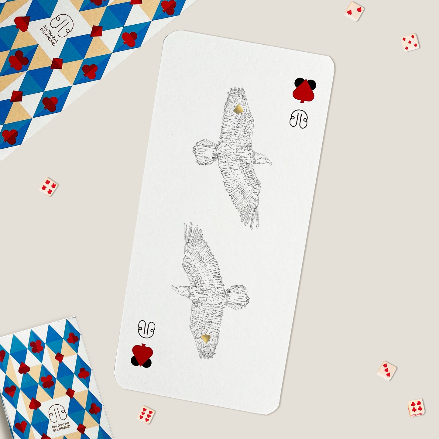 CARTE AIGLE-TOTEM ♠ Balthazar Bel Hasard