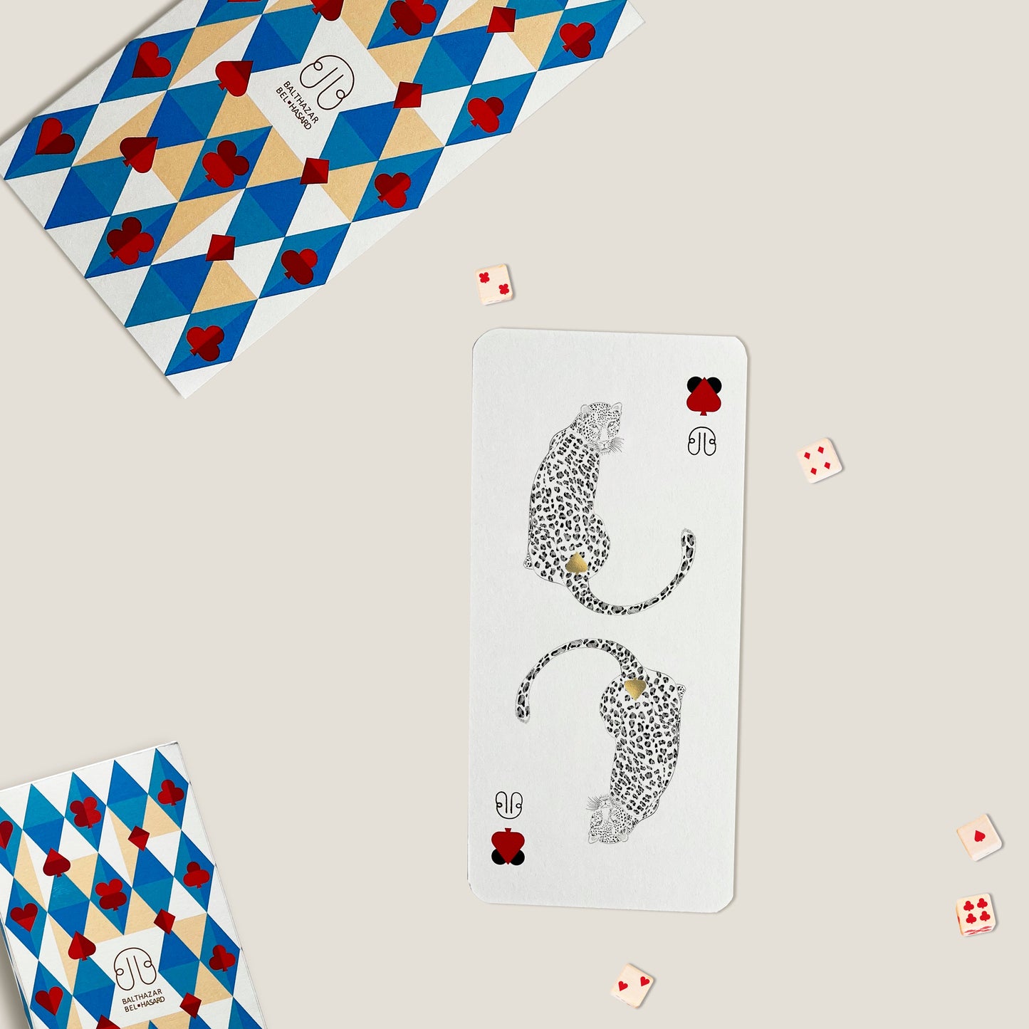 CARTE LEOPARD-TOTEM ♠ Balthazar Bel Hasard