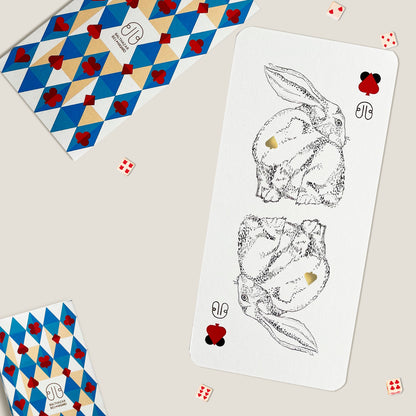 CARTE LAPIN-TOTEM ♠ Balthazar Bel Hasard