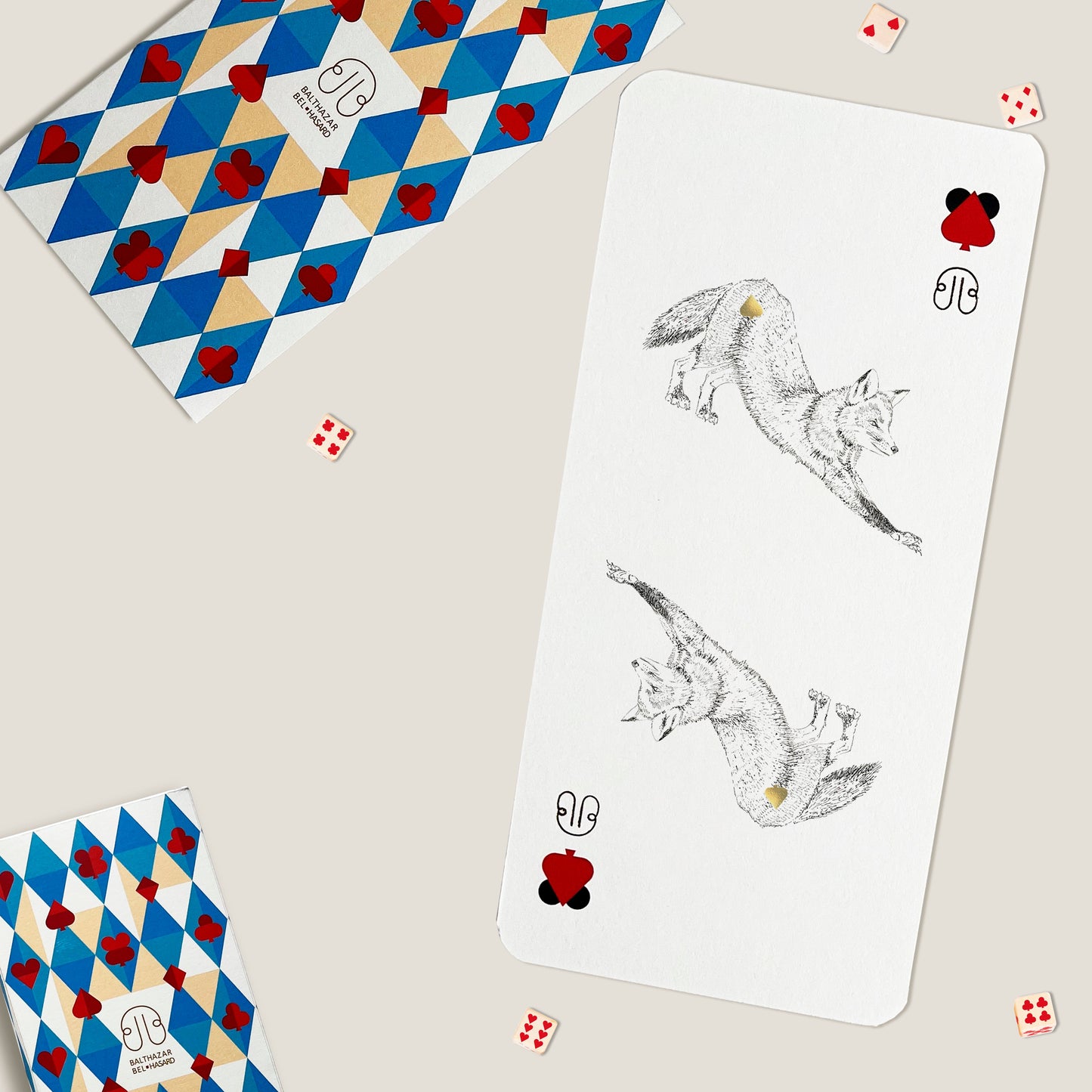 CARTE RENARD-TOTEM ♠ Balthazar Bel Hasard