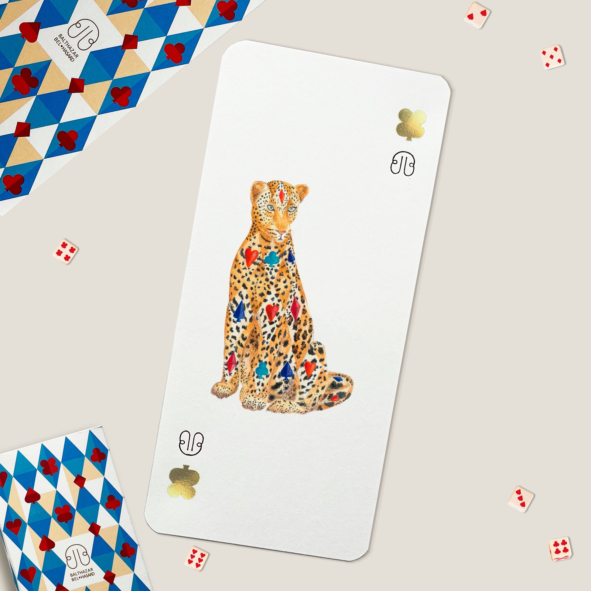 CARTE LÉOPARD-TOTEM CollectOR N°1 Balthazar Bel Hasard