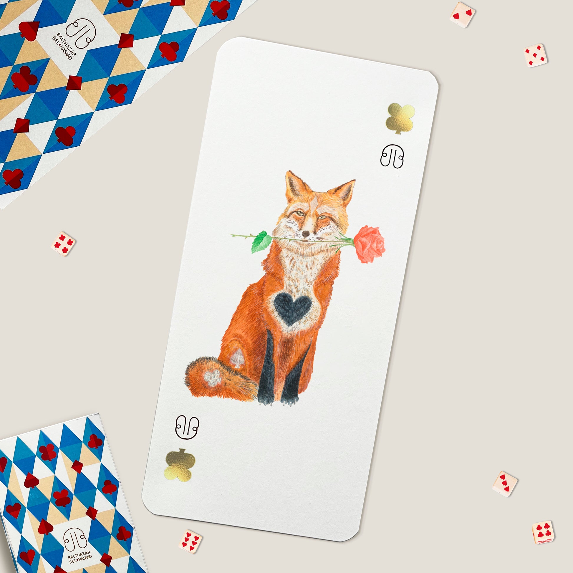 CARTE RENARD-TOTEM CollectOR N°1 Balthazar Bel Hasard