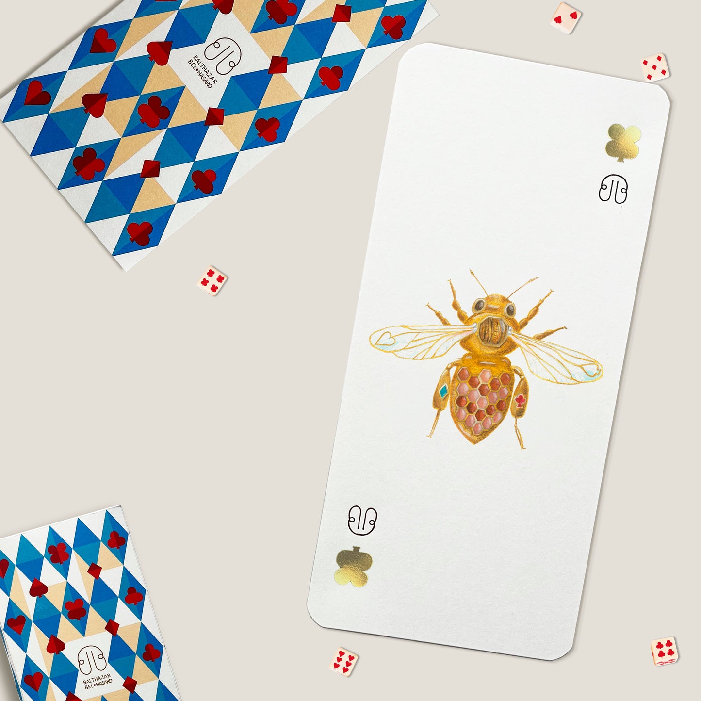CARTE ABEILLE-TOTEM CollectOR N°1 Balthazar Bel Hasard