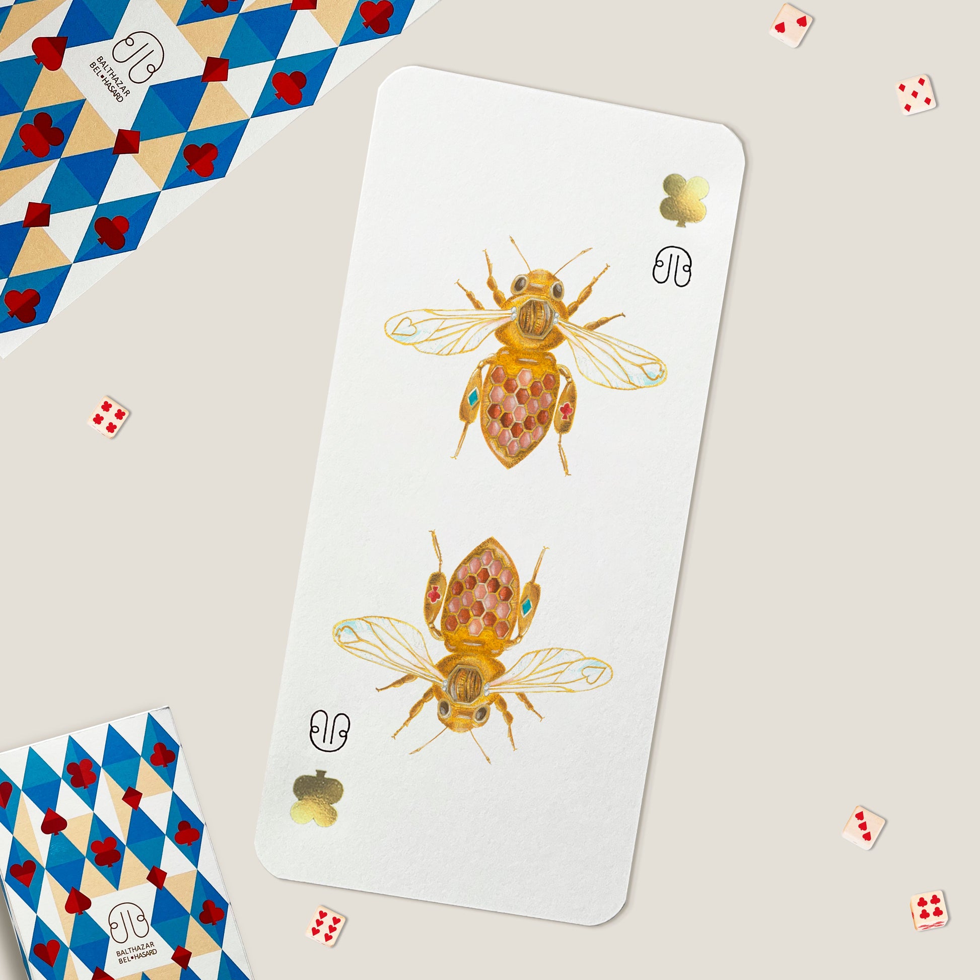 CARTE ABEILLE-TOTEM CollectOR N°2 Balthazar Bel Hasard