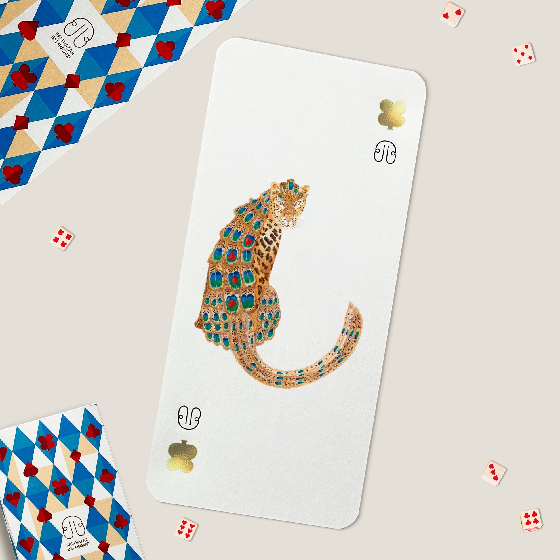 CARTE LÉOPARD-TOTEM CollectOR N°3 Balthazar Bel Hasard