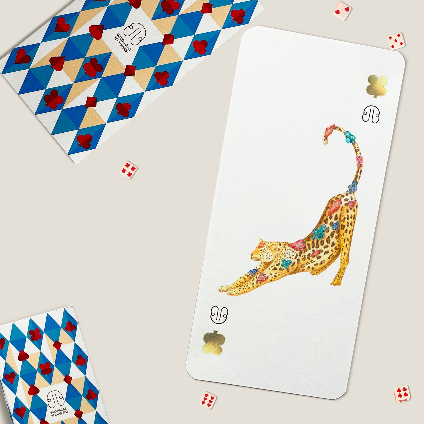 CARTE LÉOPARD-TOTEM CollectOR N°2 Balthazar Bel Hasard