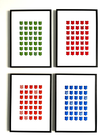 TRÈFLES CORAIL BLEU x BLEU ROI Balthazar Bel Hasard
