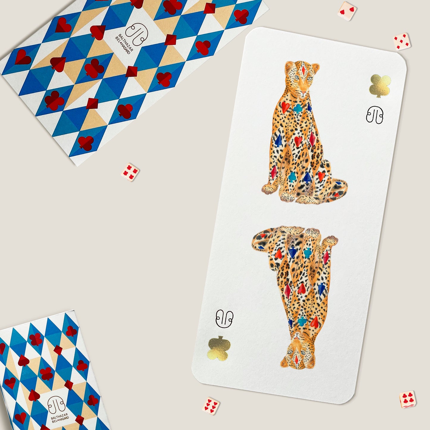 CARTE LÉOPARD-TOTEM CollectOR N°4 Balthazar Bel Hasard