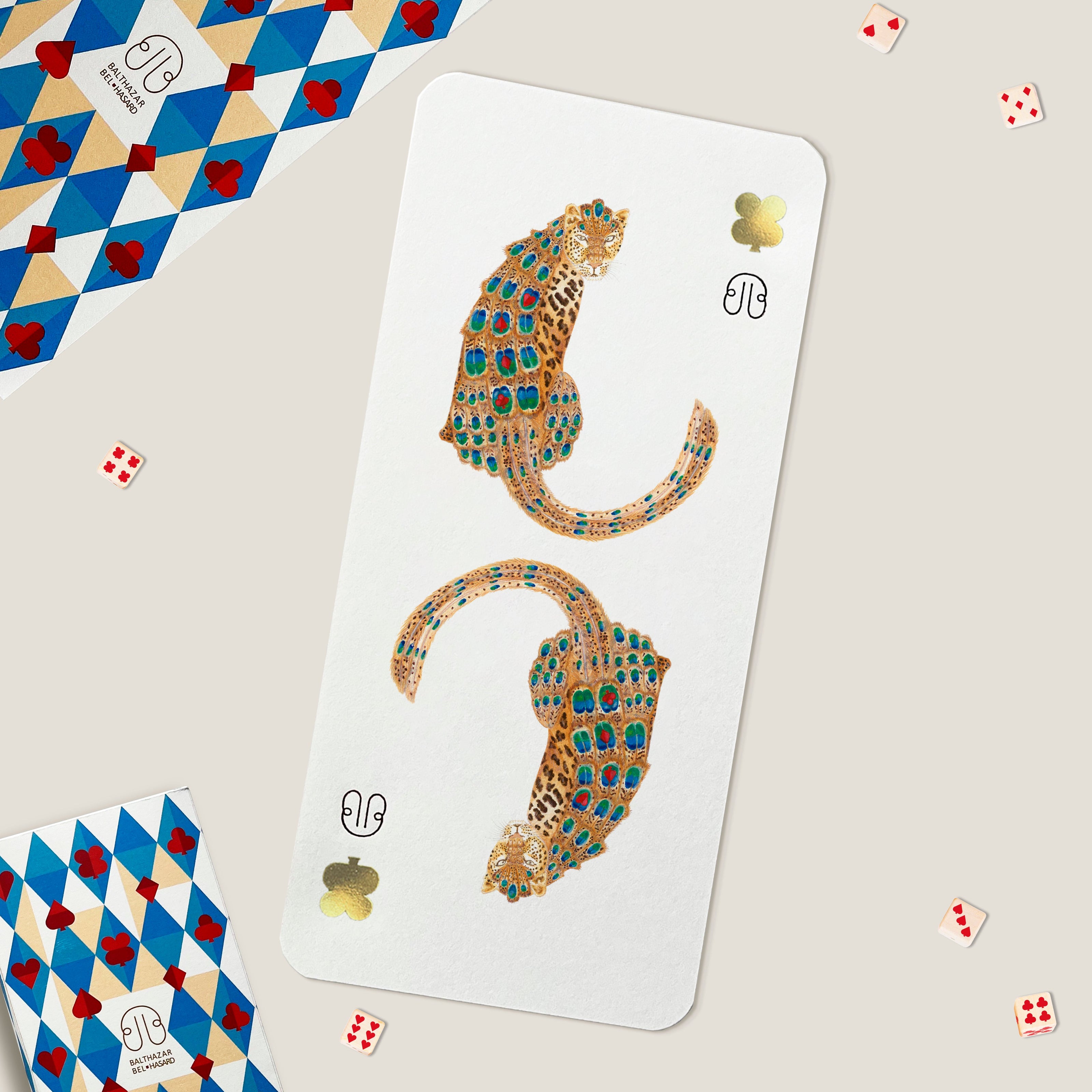 CARTE LÉOPARD-TOTEM CollectOR N°6 Balthazar Bel Hasard